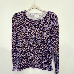 J. Crew Leopard Sweater (Gently used)
